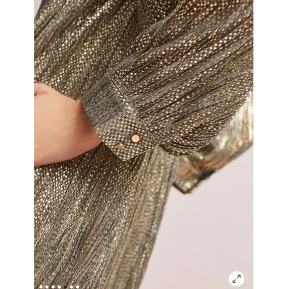 Women's Sabina Musayev Shimmer Tunic, Sz XL - Picture 3 of 10